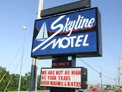 The Skyline Motel Lake Ozark Exterior photo